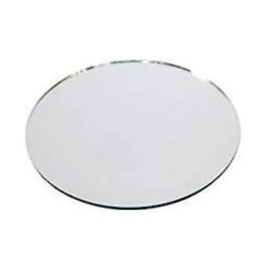 Round mirror for centrepiece