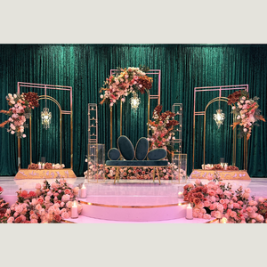 Gold Frame Arches (Set of 3)