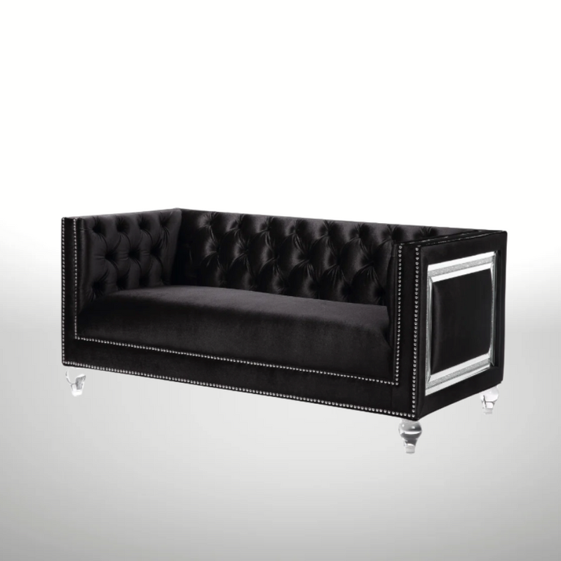 Noir Luxe Loveseat