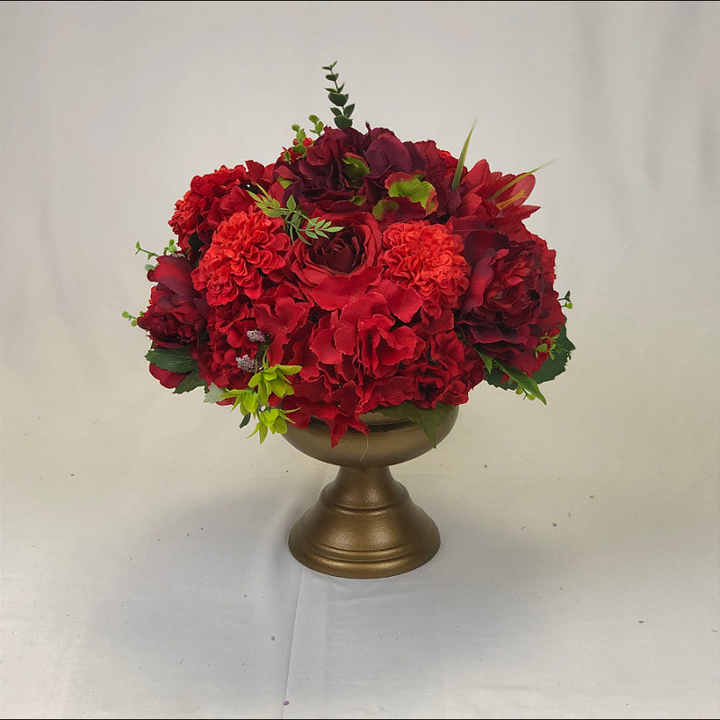 Ivory & Blush floral Centrepiece for wedding reception