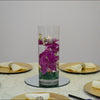 Large Cylinder with floating candle Centrepiece