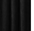 Black Velvet Drape Panel