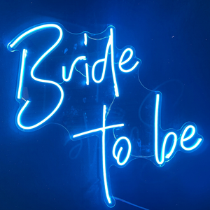 "Bride to be"Neon Sign - RGB