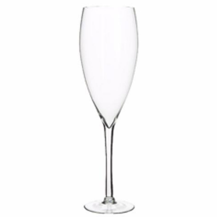 Champagne flute vase for centrepiece