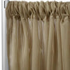 Champagne Sheer Voile Drape Panel for Backdrops