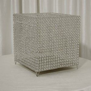 Crystal Cube Card Box for Wedding Reception