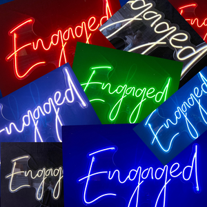 "Engaged" Neon Sign - RGB