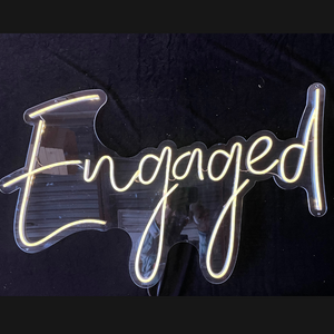 "Engaged" Neon Sign - RGB