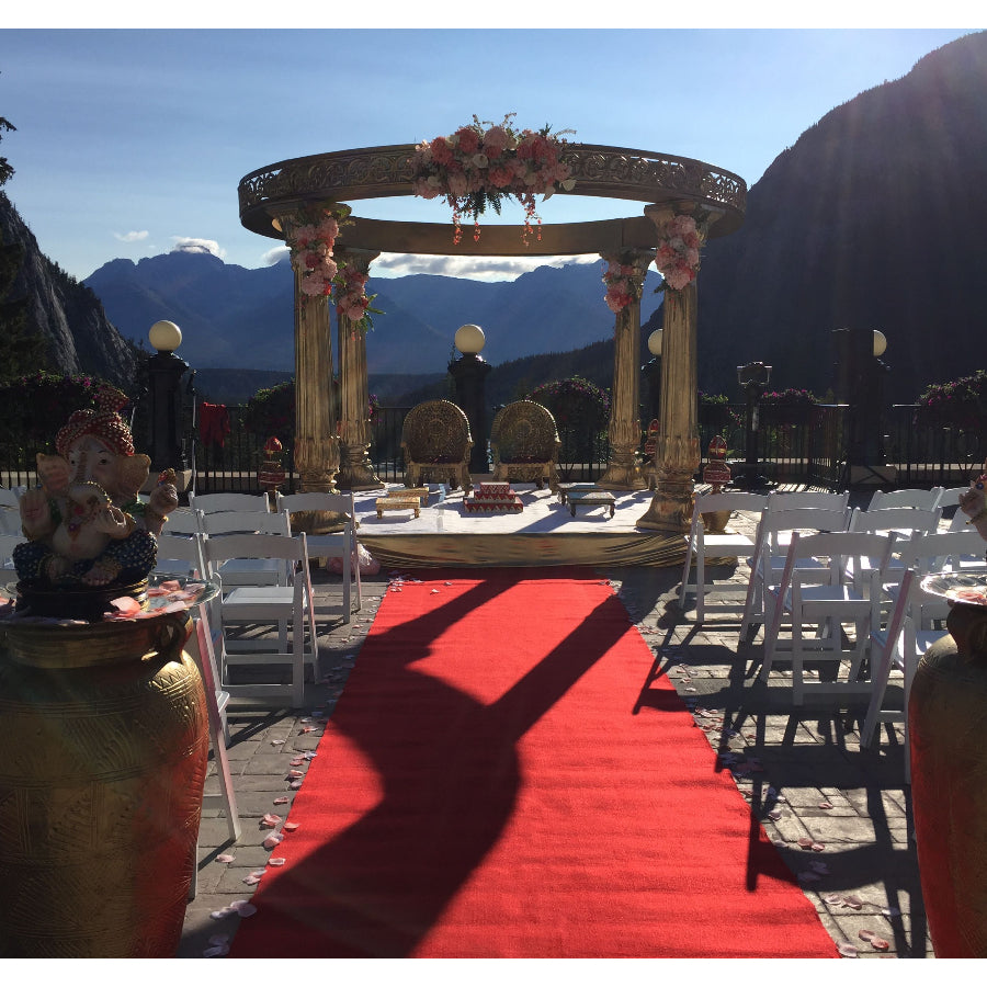 Gold Ring Mandap