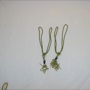 Green Tassel for draping