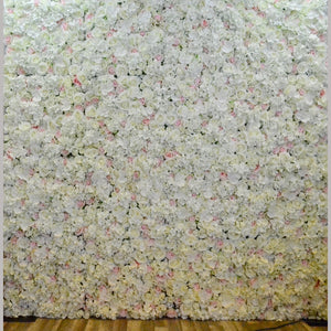 Ivory Floral Wall Backdrop