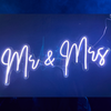 "Mr&Mrs" Neon Sign - RGB