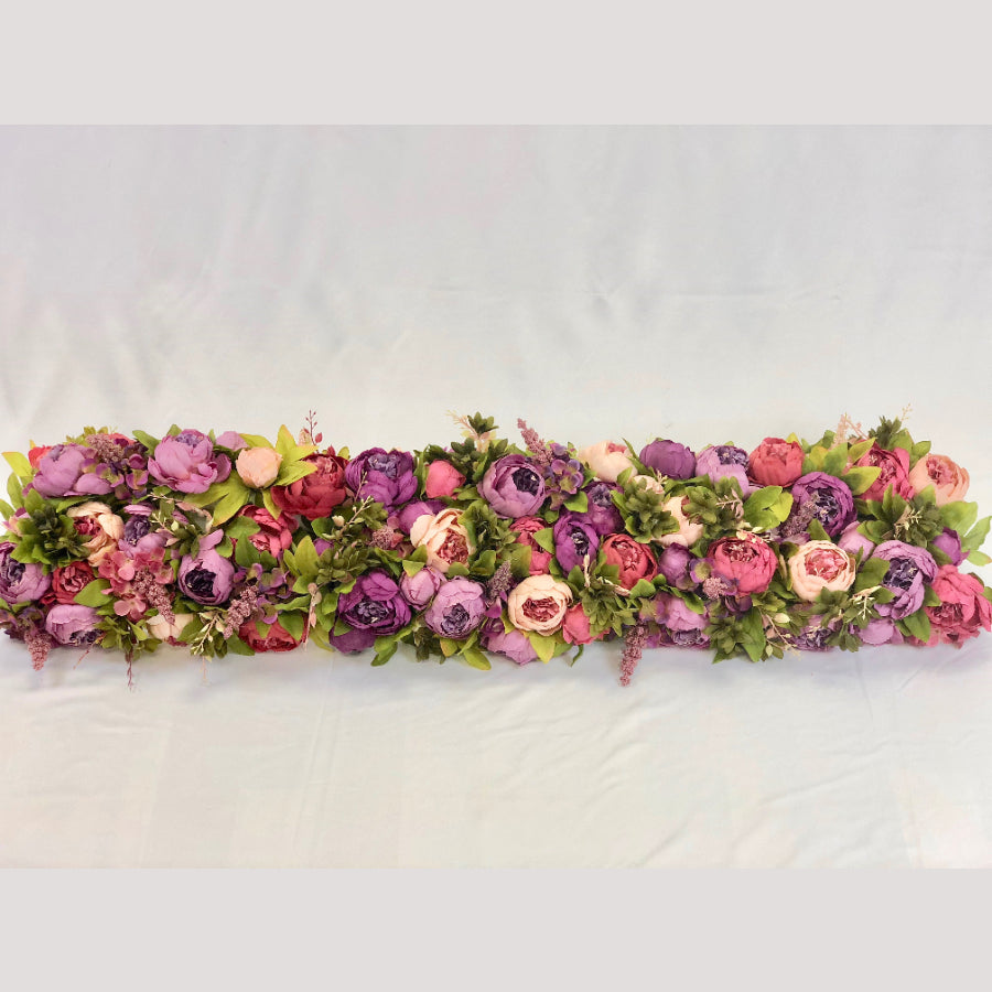 Shades of Plum & Purple Flower Crown