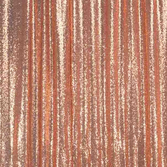 Blush sequin drape panel for backdrops