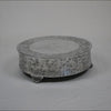 Round Silver Cake Stand