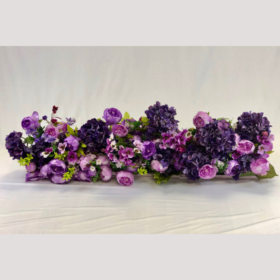 Purple Flower Crown for backdrops and Mandaps