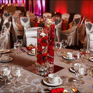 Tall Cylinder Trio Centrepiece