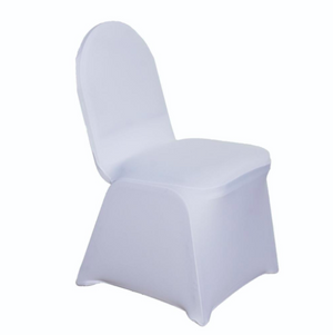 White Spandex Chair Cover